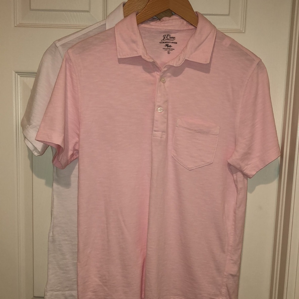 Pair of J. Crew polo shirts. Size . Small